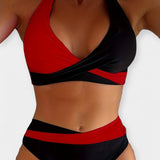 Bikini con Collo Incrociato