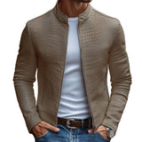 Giacca in Pelle Mason Stone-Tone Ultimo Giorno 80% di Sconto!