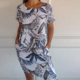 Ysella - Casual Printed Dress