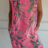 Ysella - Casual Printed Dress