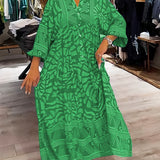 Carmilla - Vibrant Printed Dress