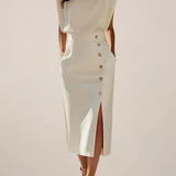 Ivy - Midi Dress with Side Slit