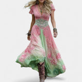 Iolanda | Abito Corto Floreale