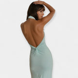 Maxi Abito con Collo Legato