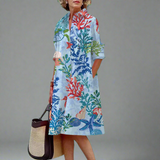 Abito Midi Fatti a Mano con Pois