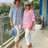 Bloomie - Stylish V-Neck Blouse