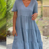 Bexley - Casual Summer V-neck Dress