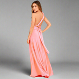 Abito trasformabile in tessuto pregiato