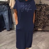 Bridget - Casual Hoodie Dress