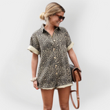 Tuta Intera con Stampa Leopardo