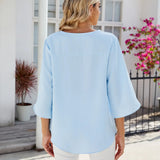 Esmira- V-neck blouse