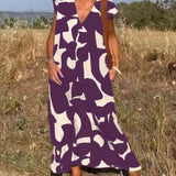 Kendall - Relaxed Abstract Dress