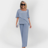 Set Elegante di Blusa e Pantaloni