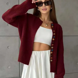 THE NOELLE | CARDIGAN CON BOTTONI