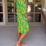 Rica - Relaxed Printed Dress