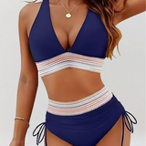Set Bikini con Sistema di Sostegno per la Pancia e Vita Alta