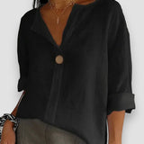Tessa - Blusa Casual con Scollo a V
