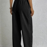 Shania - Relaxed Buttoned Pants