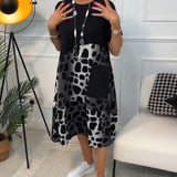 Sherlene - Leopard Print Dress