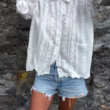 Miralyn - Button-Up Polo Shirt