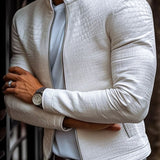 Giacca in Pelle Mason Stone-Tone Ultimo Giorno 80% di Sconto!