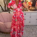 Floriana - Vibrant Floral Dress