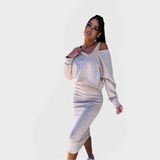 Set Estivo con Felpa e Vestito per Comfort e Stile