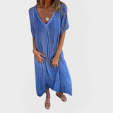 Abito con scollatura a V