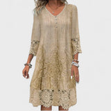 Helle - Elegante abito in pizzo