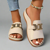 Elle - Sandali comodi con zeppa