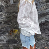 Miralyn - Button-Up Polo Shirt