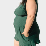 Costume da bagno con Volant e Supporto per il Seno