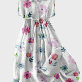 Abito con Fiori Primaverili