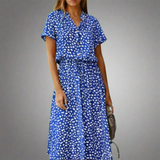 Abito estivo in tessuto pregiato