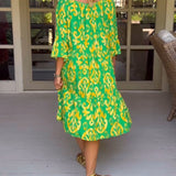 Rica - Relaxed Printed Dress