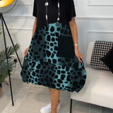 Sherlene - Leopard Print Dress