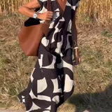 Kendall - Relaxed Abstract Dress