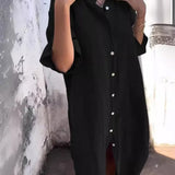 Paige - Buttoned Breeze Dress