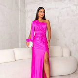 Alison - Elegant Slit Maxi Dress