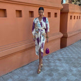 Orielle - Elegant Tie Dye Dress