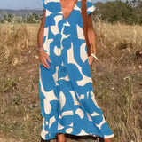 Kendall - Relaxed Abstract Dress