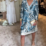 Moonie - Sunburst Printed Dress