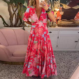 Floriana - Vibrant Floral Dress