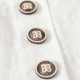 Maglietta a Maniche Corte con Bottoni