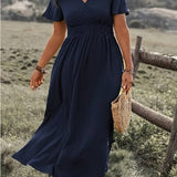 Nyxie - V-Neck Summer Dress