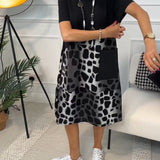 Sherlene - Leopard Print Dress