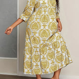 Molly - Boho Mosaic Dress