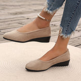 Tahlia - Wedge Ballerina Flats