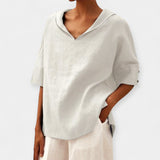 Blusa in Lino Confortevole