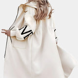 Carola | Cappotto lungo con cappuccio caldo